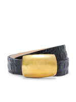 L'AGENCE Milou Domed Croc EMB Belt