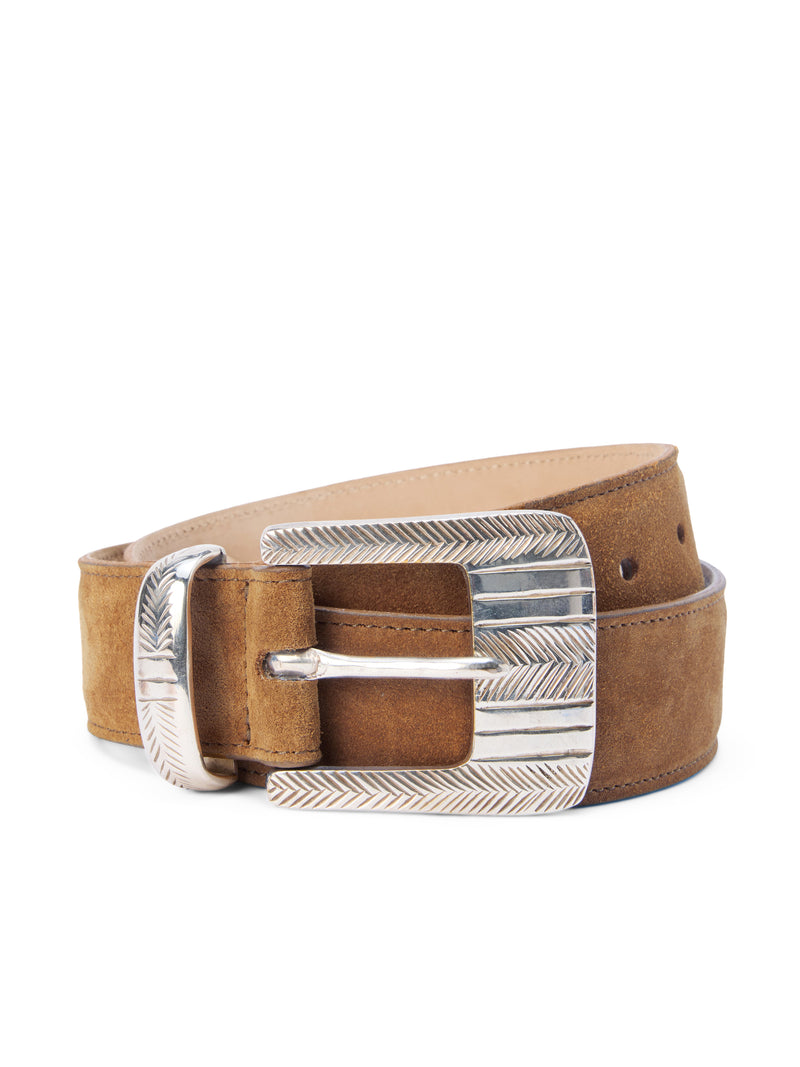 L'AGENCE Aya Western Engraved Belt