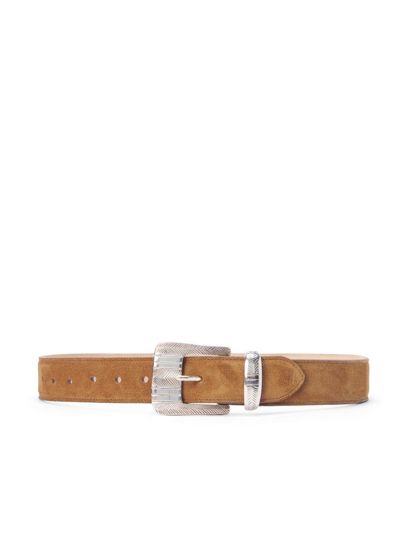 L'AGENCE Aya Western Engraved Belt