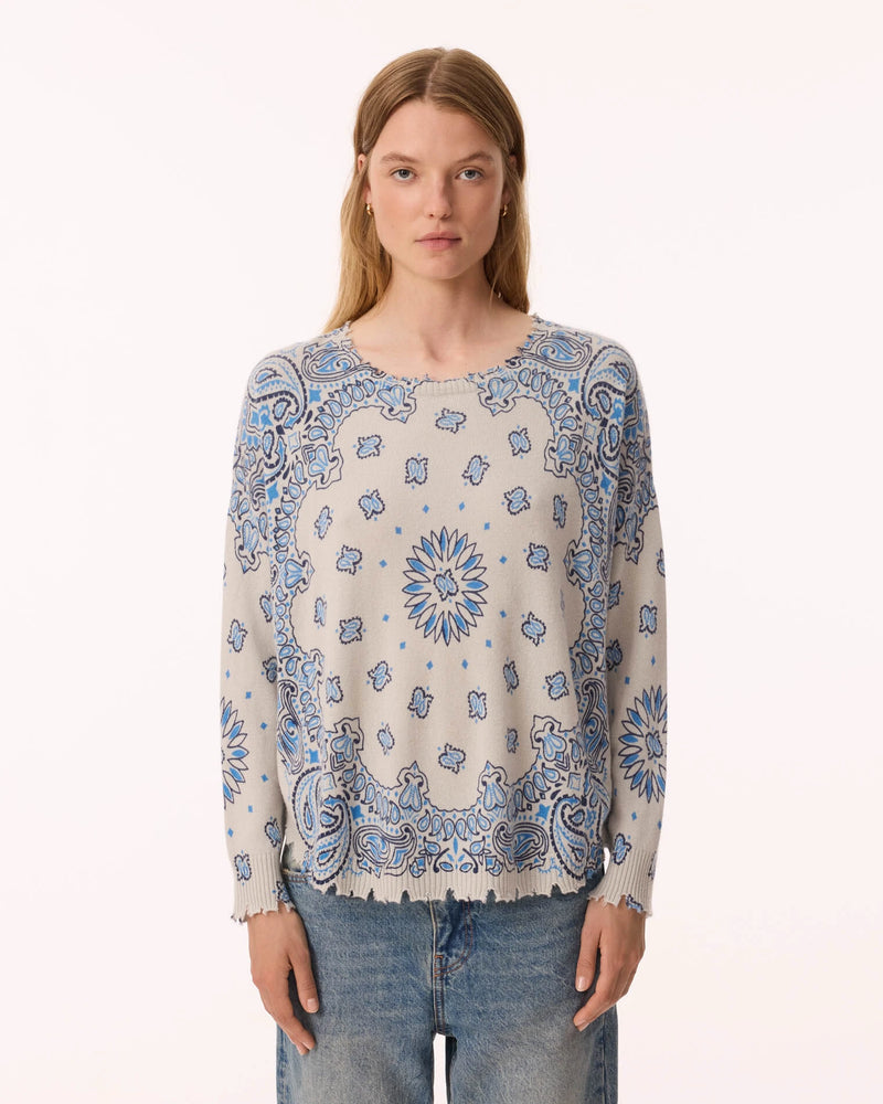 KUJTEN Mela Bandana Bico Sweater