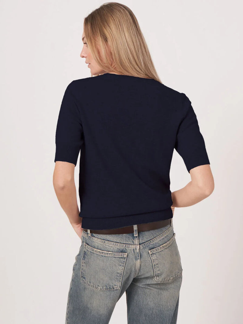 REPEAT S/S Crew Neck Pullover