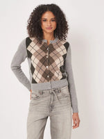 REPEAT Argyle Cardigan