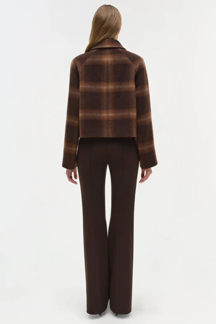 SIMKHAI Colby Plaid Jacket