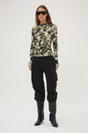Maria Cher Carroll Lauren Long Sleeve Top