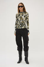 Maria Cher Carroll Lauren Long Sleeve Top