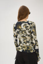 Maria Cher Carroll Lauren Long Sleeve Top