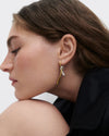 PDPAOLA Pave Twist Hoops