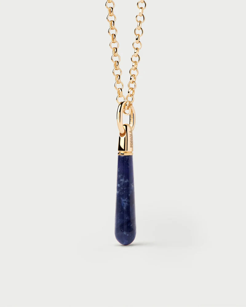 PDPAOLA Sodalite Large Drop Pendant