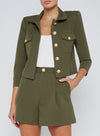 L'AGENCE Kumi Cropped Fitted Jacket