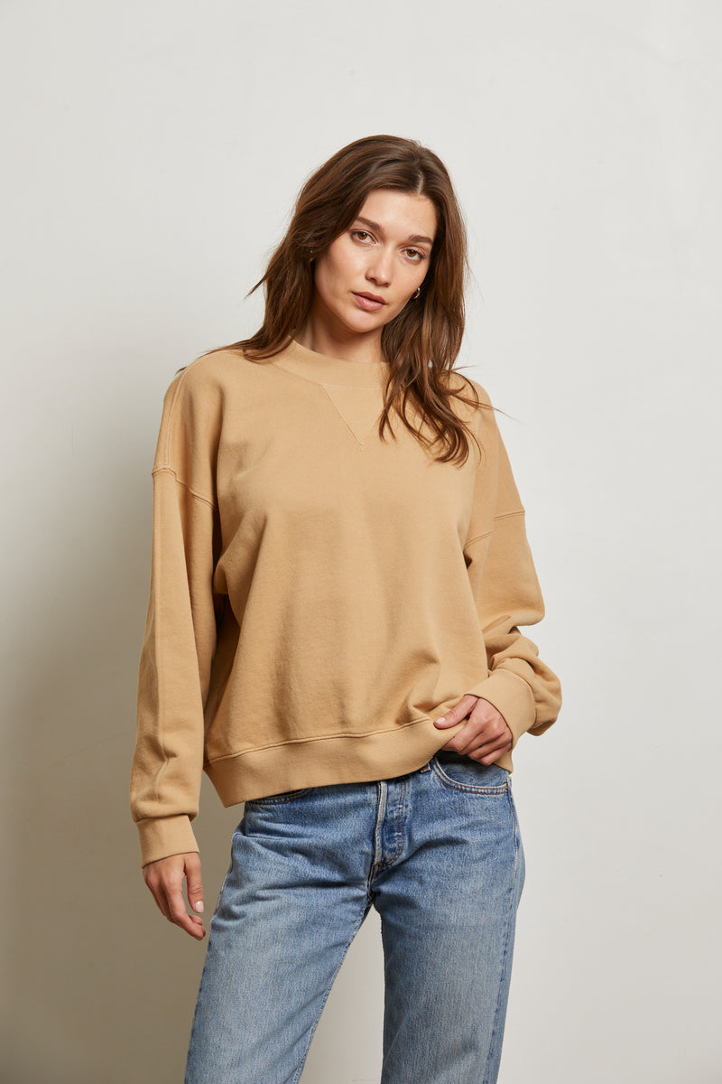 PerfectWhiteTee Blake - French Terry Crew Neck Sweatshirt