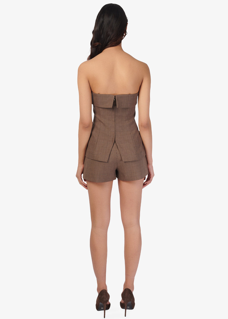 CAMI NYC Jolle Plaid Short