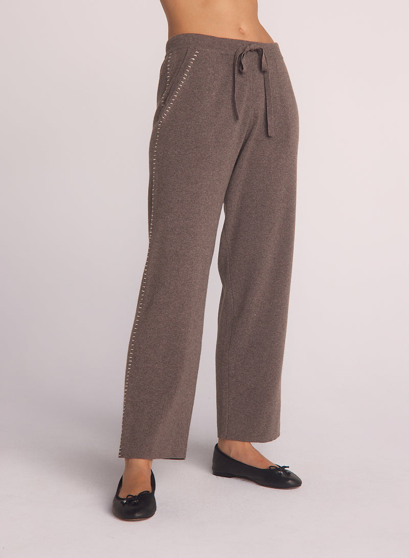 Bella Dahl Whip Stitch Straight Leg Pant