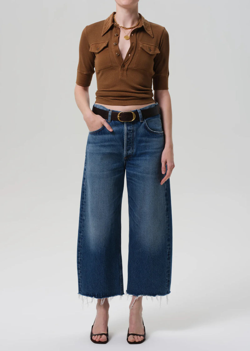 Citizens of Humanity Ayla Raw Hem Crop