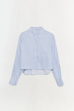 SIMKHAI Renata L/S Cropped Shirt