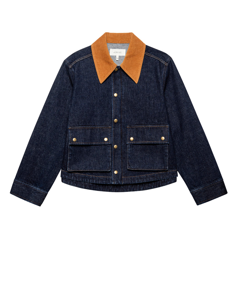 The Great The Denim Swingy Jacket