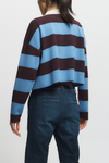 Saint Art Samira Striped Knit Polo