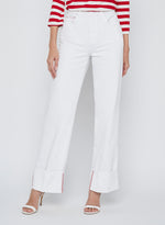 L'AGENCE Miley U/HR Wide Leg Cuff