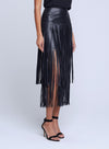 L'AGENCE Karolina Fringe Skirt