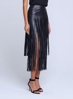 L'AGENCE Karolina Fringe Skirt