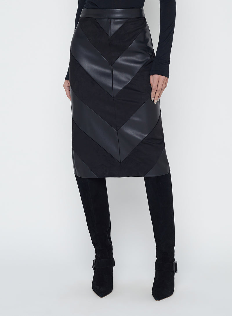 L'AGENCE Erma Pathwork Skirt