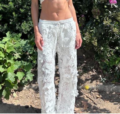 Jocelyn 3D Lace Pants