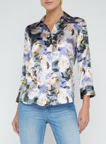 L'AGENCE Dani 3/4 Sleeve Blouse