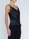 L'AGENCE Lux Buckle Cowl Tank