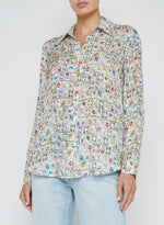 L'AGENCE Nina L/S Blouse