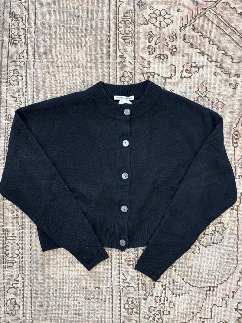 Autumn Cashmere Cropped Cardigan