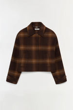 SIMKHAI Colby Plaid Jacket