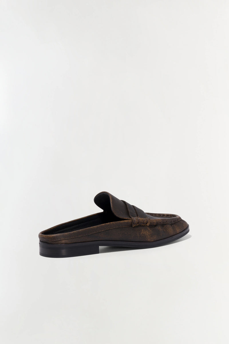SIMKHAI Dean Leather Loafer Mule