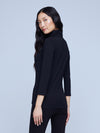 L'AGENCE Aja Turtle Neck 3/4 Sleeve