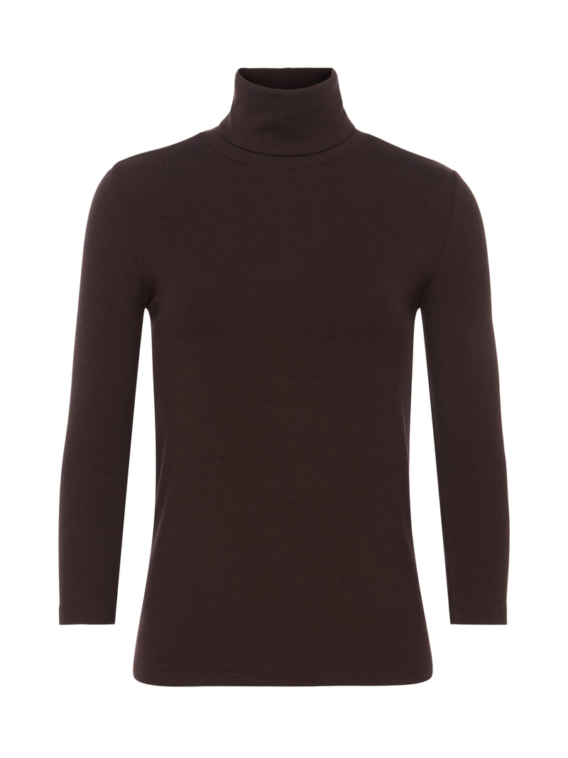 L'AGENCE Aja Turtle Neck 3/4 Sleeve