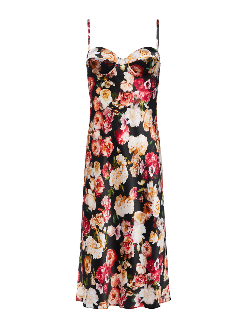 L'AGENCE Solay Bias Cut Slip Dress