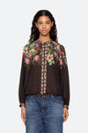 SEA Viktoria Print L/Slv Blouse