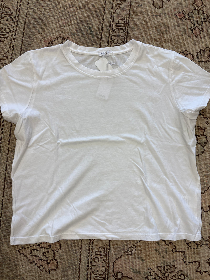 Lejule Supima Cotton Cameron Short Sleeve Crew