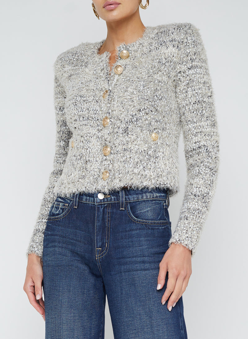 L'AGENCE Una Knit Cardigan