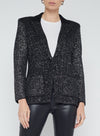 L'AGENCE Lenora Sequin Knit Blazer