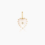 THATCH Isabel Mother Of Pearl Heart Charm