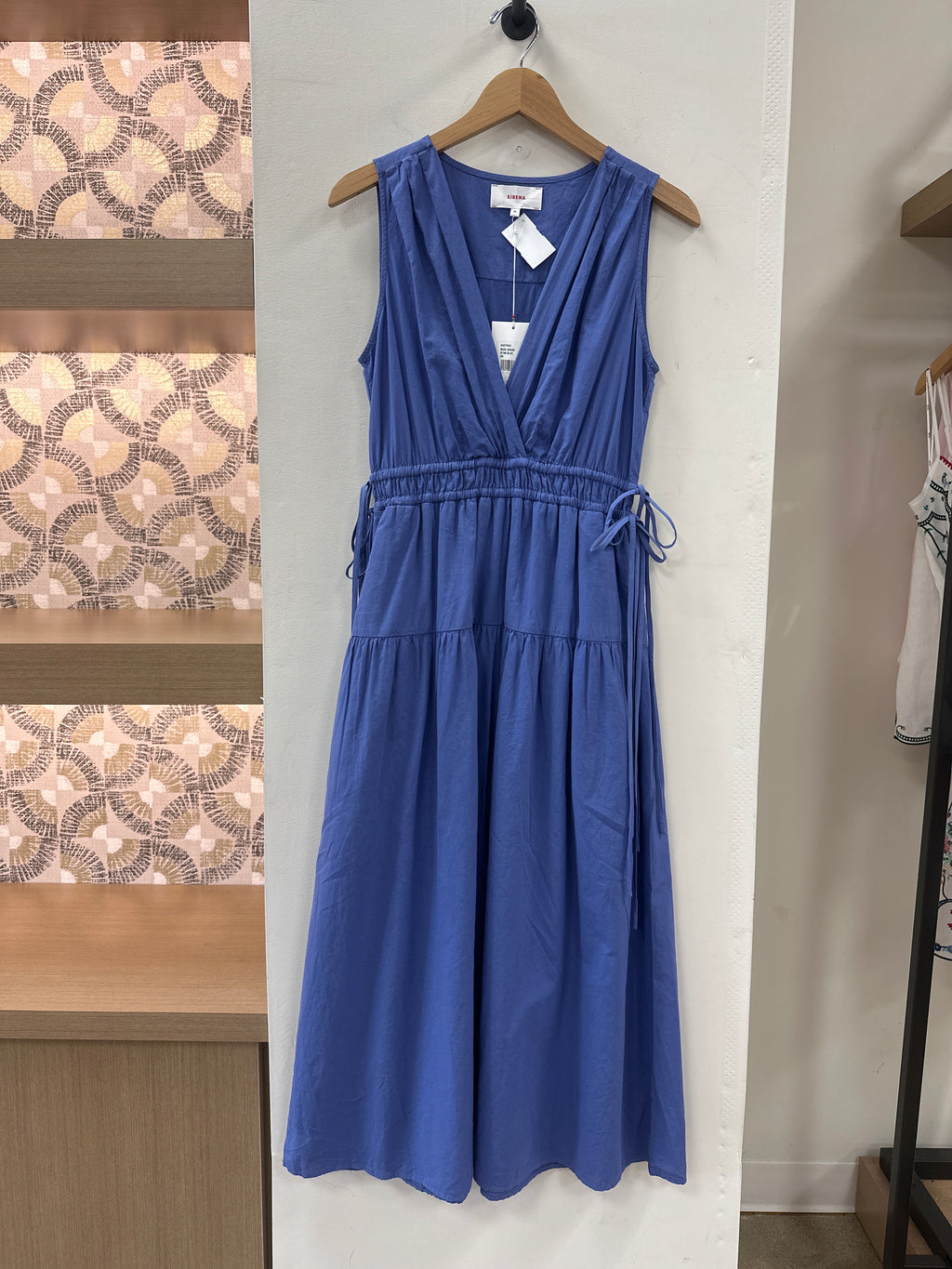 xirena denim dress Xirena Lunett Denim Dress Navy