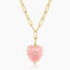 THATCH Malene Pink Opal Clip Necklace