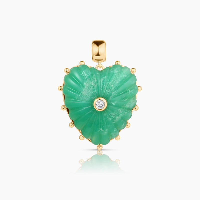 THATCH Malene Chrysoprase Bail Charm