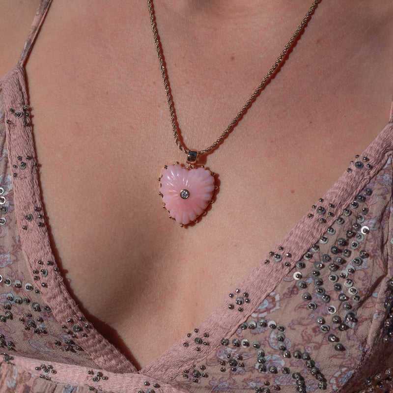 THATCH Malene Pink Opal Bail Charm