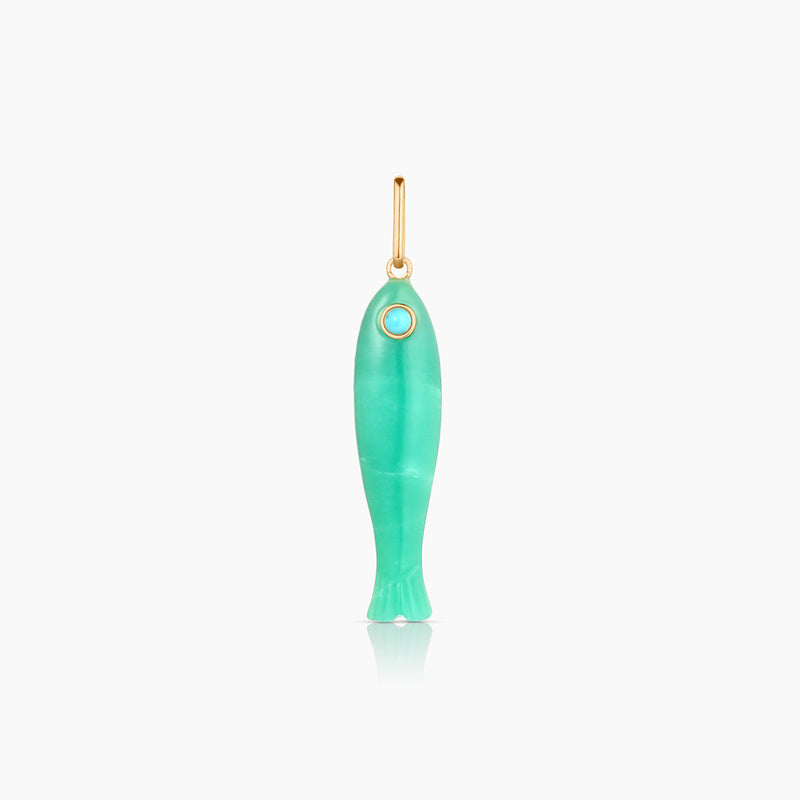 THATCH Fortuna Chrysoprase Charm