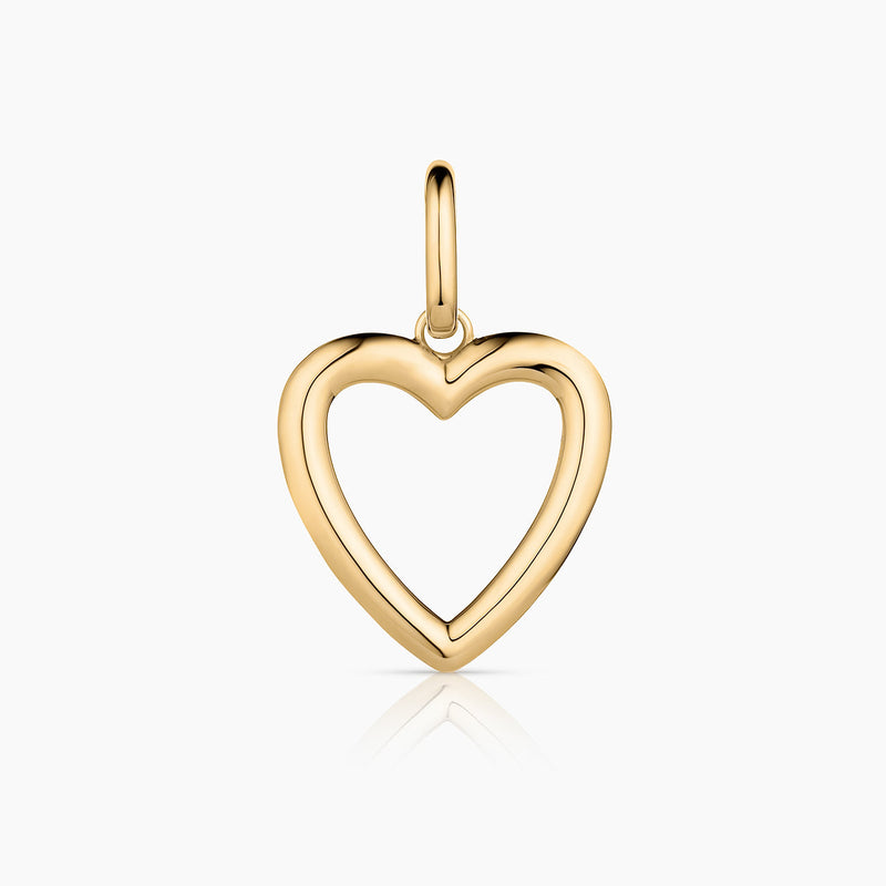 THATCH Open Heart Clip Charm
