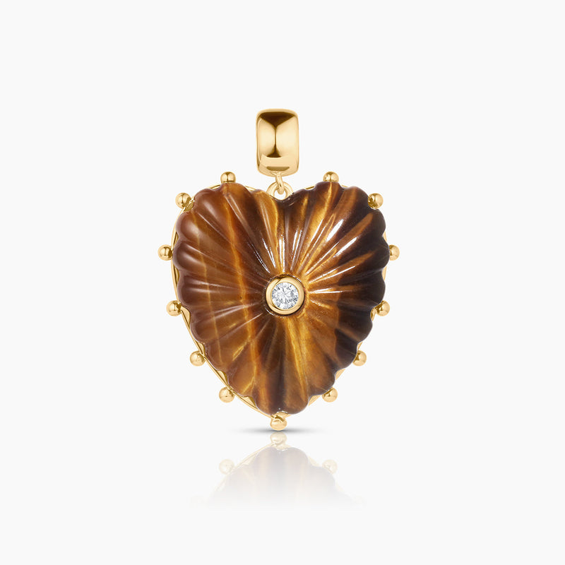 THATCH Malene Tiger's Eye Bail Charm
