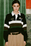 SEA Arther Varsity Knit Rugby Shirt