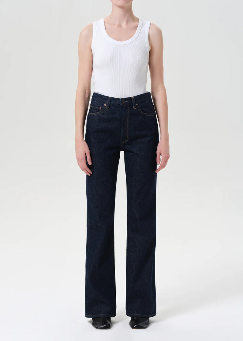 AGOLDE Leena in Rinse Jean