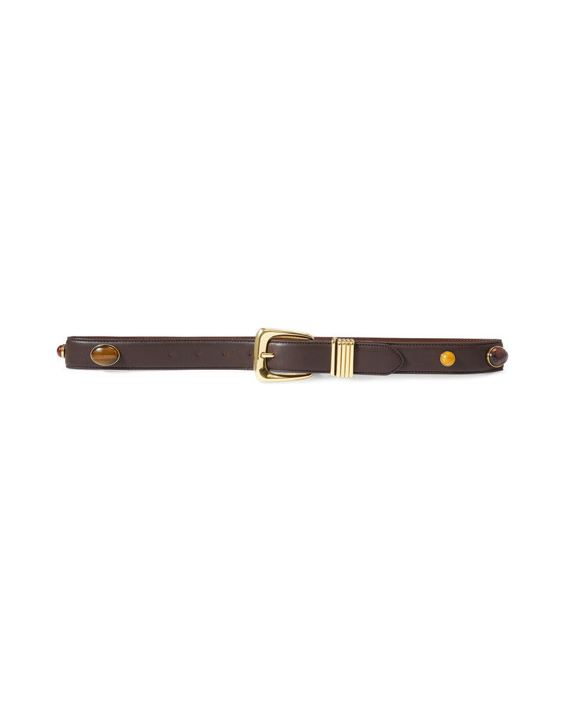 Veronica Beard Stone Embellished Harness Belt