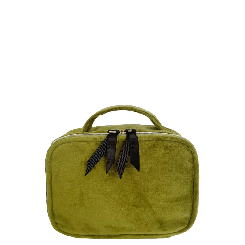 Bag-all Small Beauty Box - Green Velvet